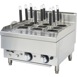 Commercial Gas Pasta boiler 6 baskets 28 litres 8kW Table top - CE6GTRM60