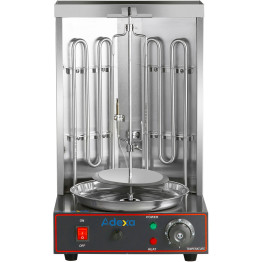 Commercial Gyros/Kebab grill Gas Bottom motor 6kW - CEGS2S