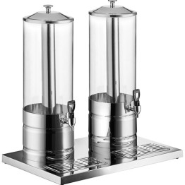 Commercial Juice Dispenser 8+8 litres - CECFJDI2