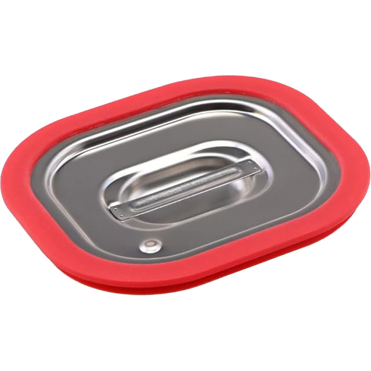 Stainless steel & Silicone Sealing Gastronorm Container Lid GN1/6 - CE816LS