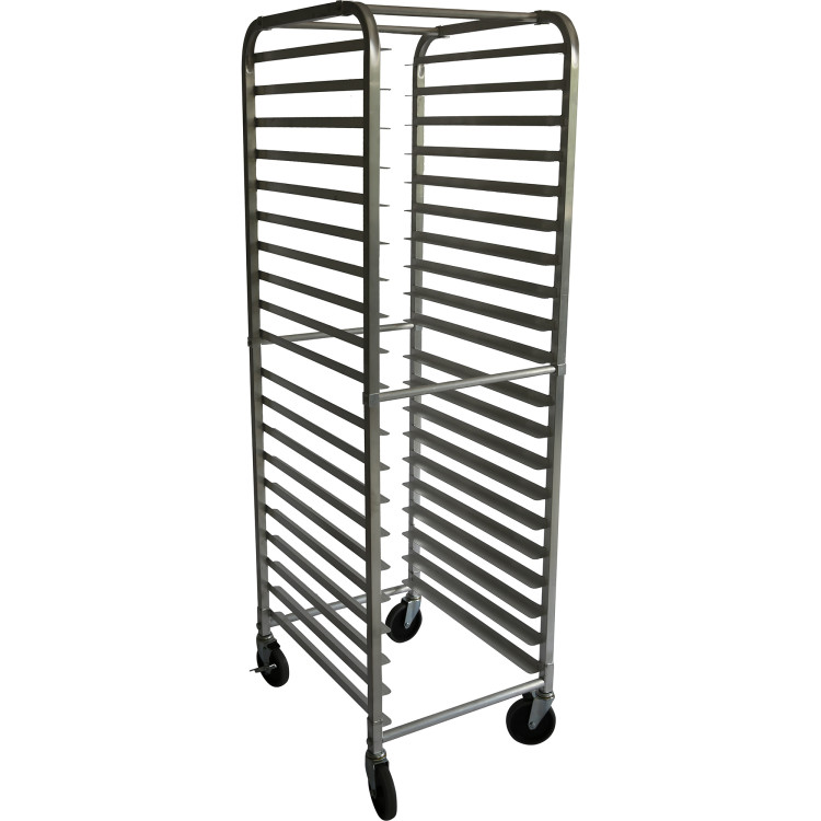 Rack/Tray/Pan Trolley Aluminium for 660x460mm sheet pan 20 tier - CEALRK20