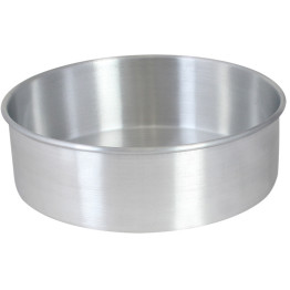 Aluminium Sandwich Cake Tin 6" x 2" - CEALCP0602