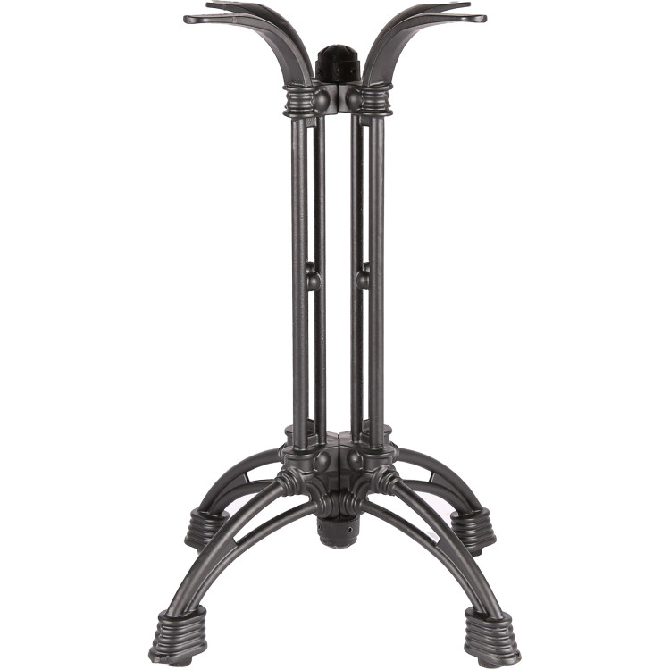Black Decorative Cast Iron Table base 660mm Standard height - CEA101