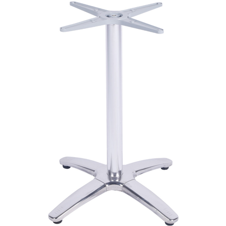Brushed steel Table base 620mm Standard height - CED011