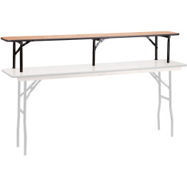 Folding Bar Top Table 8ft Plywood 2430x300x300mm - CEAX226