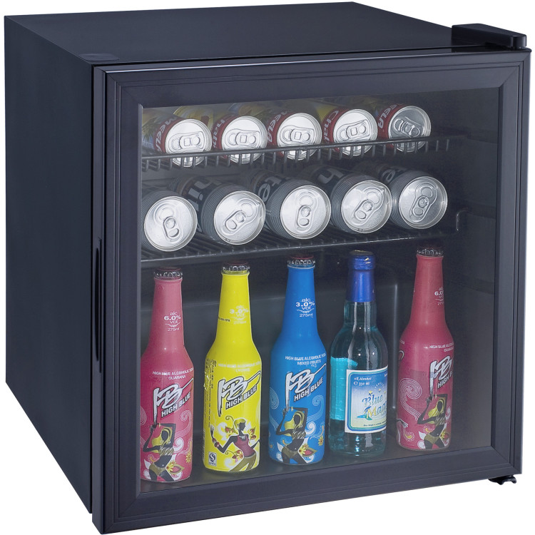 Beer bottle cooler Glass door 50 litres - CEBG50
