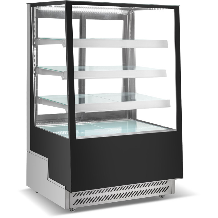 Display Merchandiser Fridge 500 litres 3 shelves Black - CECW400BLACK