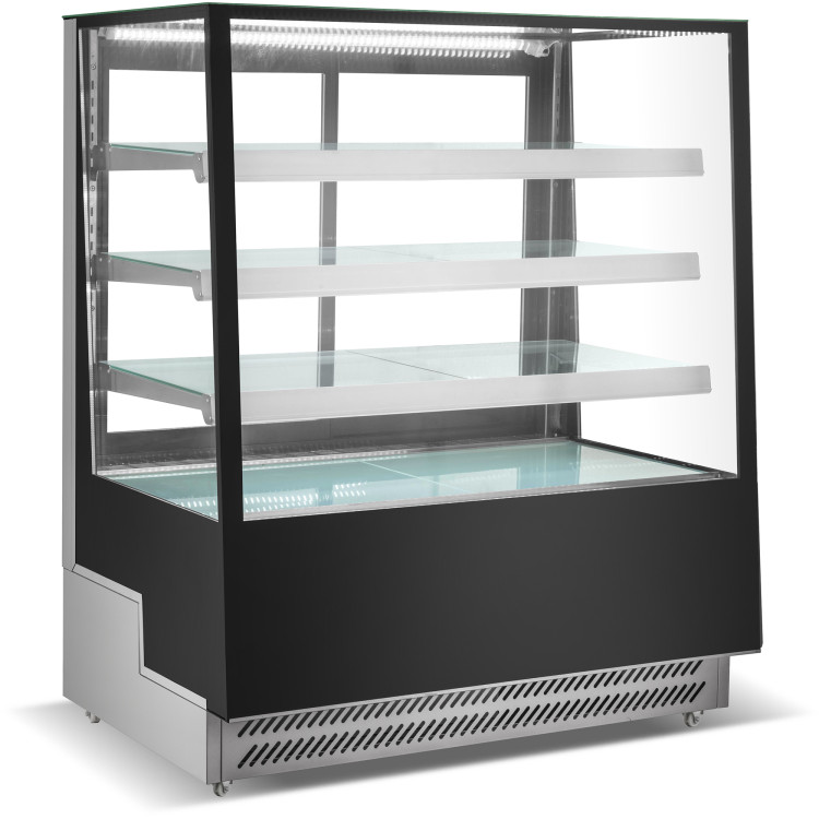 Display Merchandiser Fridge 680 litres 3 shelves Black - CECW500NCBLACK