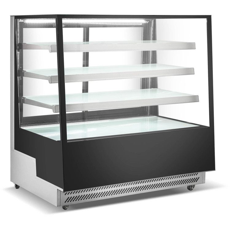Display Merchandiser Fridge 865 litres 3 shelves Black - CECW600BLACK