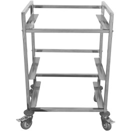 Dough Box/Services Container Cart for 60x40cm Dough Boxes - CEDBD6040