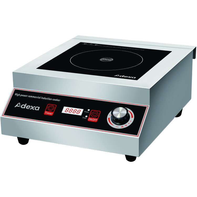 Commercial Induction Cooker 2800W Push Button & Knob Control - CEC05D