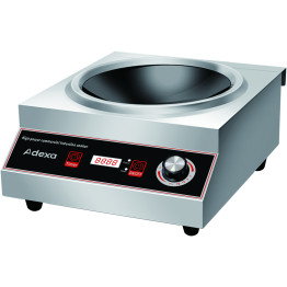 Commercial Wok Induction Cooker 2800W Push Button & Knob Control - CEC05DA