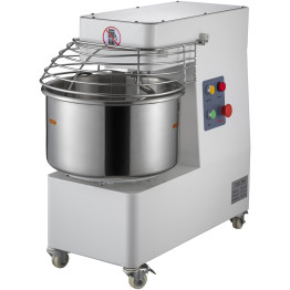 Professional Spiral Dough Mixer 40 litres Liftable head Fixed bowl 1 speed 230V/1 phase - CEQJHA40B
