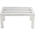 Commercial Aluminium Dunnage Rack 610x460x300mm 750kg loading - CEADR182412