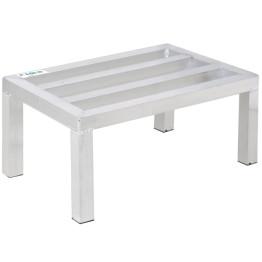 Commercial Aluminium Dunnage Rack 610x460x300mm 750kg loading - CEADR182412