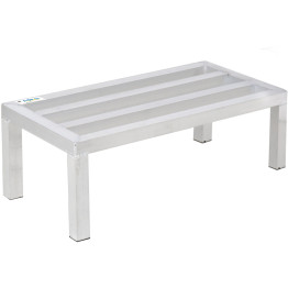 Commercial Aluminium Dunnage Rack 760x460x300mm 750kg loading - CEADR183012