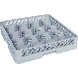 Cups/Glass rack 16 compartments 500x500x100mm - CEBB16