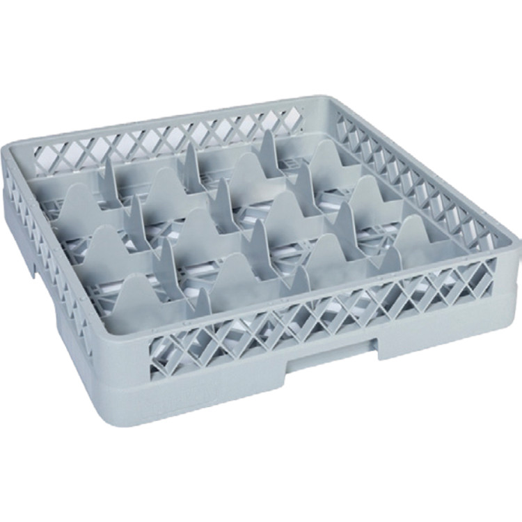 Cups/Glass rack 16 compartments 500x500x100mm - CEBB16