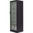 Back bar cooler 1 hinged door 300 litres Black - CEBC300G
