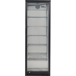 Back bar cooler 1 hinged door 300 litres Black - CEBC300G