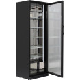 Back bar cooler 1 hinged door 300 litres Black - CEBC300G