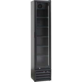 Commercial Display Refrigerator with Glass door 220 litres Black - CEBLG2201M