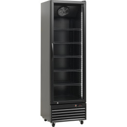 Commercial Display Refrigerator with Glass door 400 litres Black - CEBLG4001M