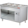Professional Bain Marie with Open Cupboard 3xGN1/1 - CEBTEB711FN