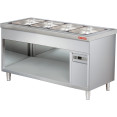 Professional Bain Marie with Open Cupboard 4xGN1/1 - CEBTEB714FN
