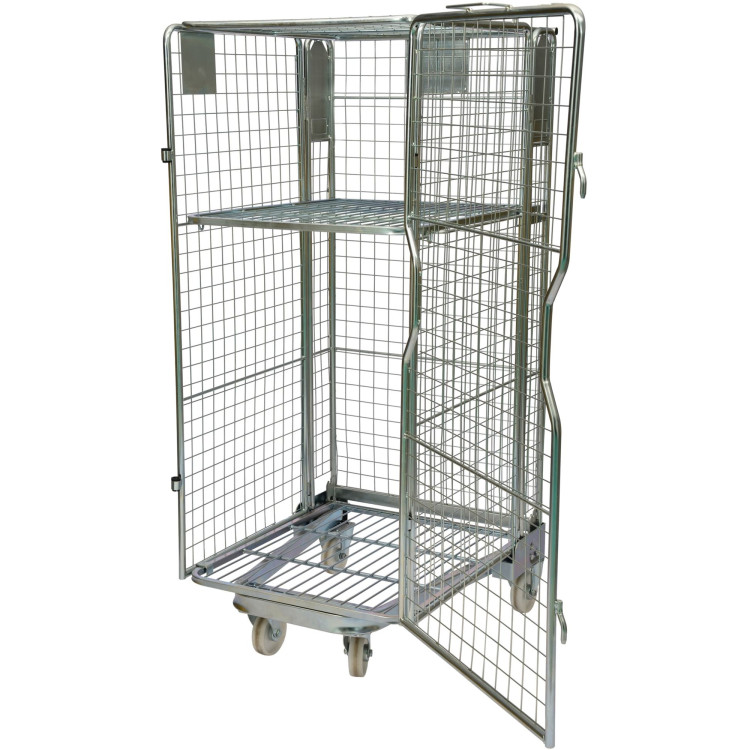 Roll Container / Roll Cage 4 sided Loading 500kg 732x845x1670mm - CEBY10