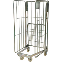Roll Container / Roll Cage 3 sided Loading 500kg 732x845x1670mm - CEBY08