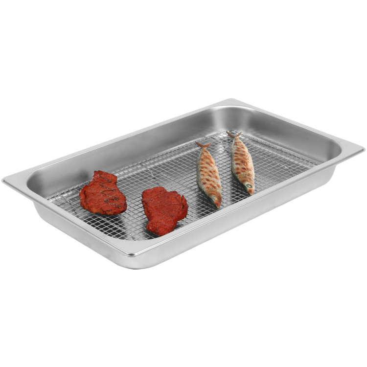Cooling Rack Stainless Steel for GN1/1 Pan 400x245x20mm - CECR1217