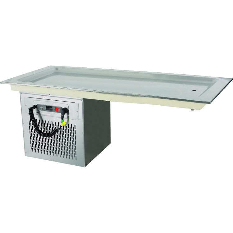 Refrigerated Cold Plate Drop-in 4xGN1/1 1434x620x650mm - CECSGP4