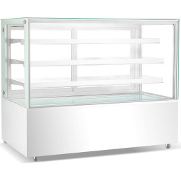 Cake Counter 1240mm 3 shelves White - CECW371
