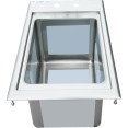Drop-in Bar Sink 1 bowl Stainless steel - CEDIBS1FB101410