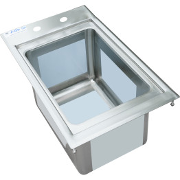 Drop-in Bar Sink 1 bowl Stainless steel - CEDIBS1FB101410