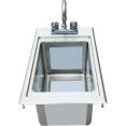 Drop-in Bar Sink 1 bowl Stainless steel - CEDIBS1FB101410