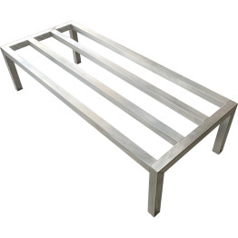 Commercial Aluminium Dunnage Rack 1219x508x305mm 750kg loading - CEDR12230