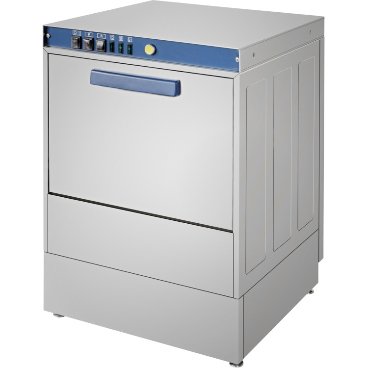 Dishwasher 540 plates/hour 500mm basket Drain pump Rinse aid pump Detergent pump 380V - CEDWASH50XL380V