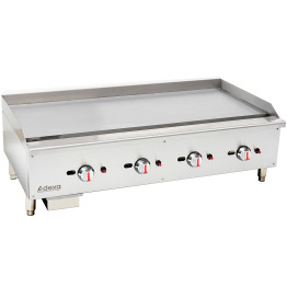 Premium Commercial Gas Griddle Smooth plate 4 burners 30kW Countertop - CEEGG48S