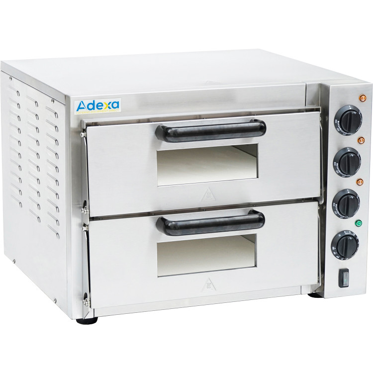 Electric Pizza oven 4+4 pizzas of 8’’ - CEEP2ST