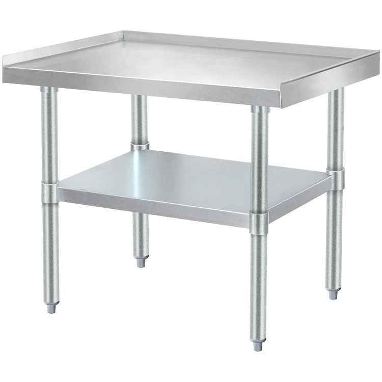 Equipment Stand/Low Table with 3 side upstand 900x760x600mm - CEES4187690