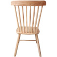 Wood Windsor Back Dining Chair with Wooden Seat - CEF1069