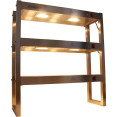 Commercial Quartz Lamp Heating Gantry 3 tier 900mm - CEFWL093