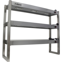 Commercial Quartz Lamp Heating Gantry 3 tier 1200mm - CEFWL123
