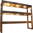 Commercial Quartz Lamp Heating Gantry 3 tier 1200mm - CEFWL123