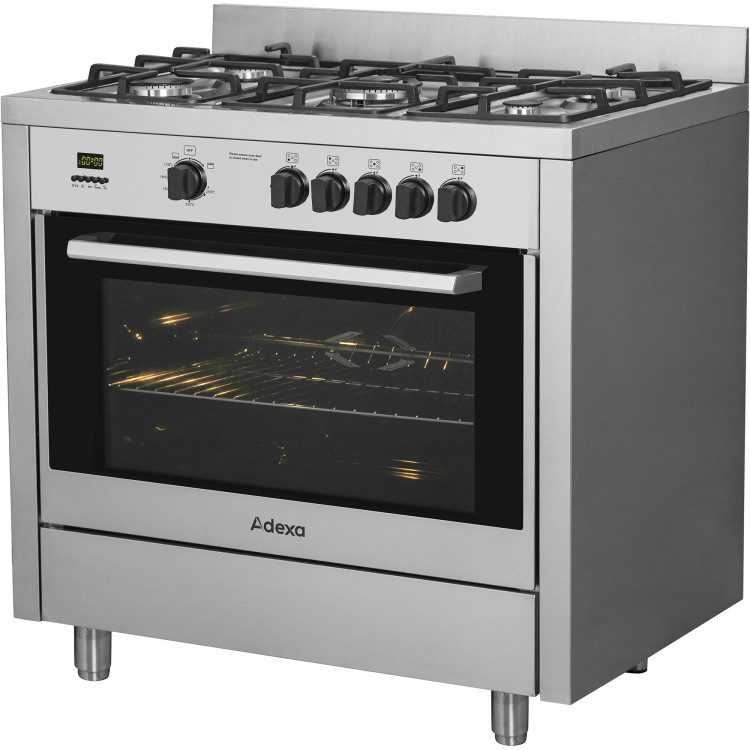 Professional Gas range 5 burners 10kW Gas oven 4.2kW - CEG36D085010