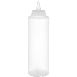 Squeeze Sauce Bottle 500ml/18oz Clear - CEGPS500