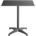 Bistro Table Aluminium 810x810mm Indoors & Outdoors Dark Grey - CEGS10204G
