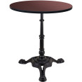 Black Decorative Table base 22x22'' Standard height Powder Coated Black - CEGS60229